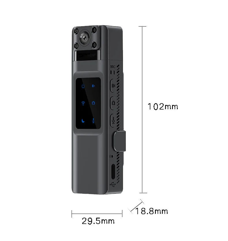 Mini HD Wifi Pocket Camera included Night Vision